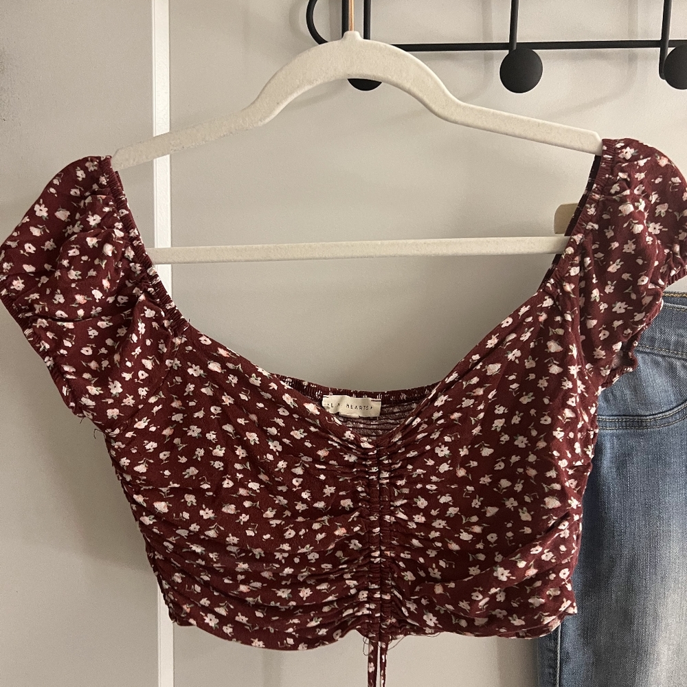Floral Crop Top